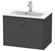 Тумба графит матовый 62 см Duravit Brioso BR401004949