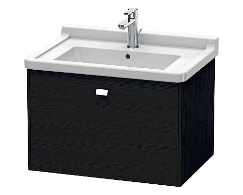 Приобрести Тумба черный дуб 67 см Duravit Brioso BR404101016 в магазине сантехники Santeh-Crystal.ru