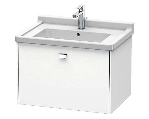 Заказать Тумба белый матовый 67 см Duravit Brioso BR404101018 в магазине сантехники Santeh-Crystal.ru