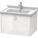 Тумба белый глянец 67 см Duravit Brioso BR404101022
