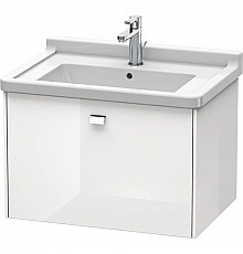 Тумба белый глянец 67 см Duravit Brioso BR404101022