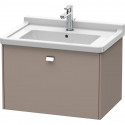 Тумба базальт матовый 67 см Duravit Brioso BR404101043
