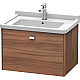 Купить Тумба орех 67 см Duravit Brioso  BR404101079 в магазине сантехники Santeh-Crystal.ru