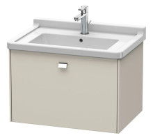 Тумба тауп матовый 67 см Duravit Brioso BR404101091