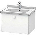 Тумба белый матовый 67 см Duravit Brioso BR404101818