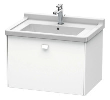 Тумба белый матовый 67 см Duravit Brioso BR404101818