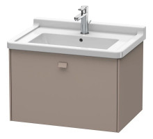Тумба базальт матовый 67 см Duravit Brioso BR404104343