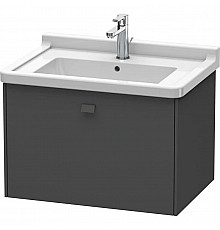 Тумба графит матовый 67 см Duravit Brioso BR404104949
