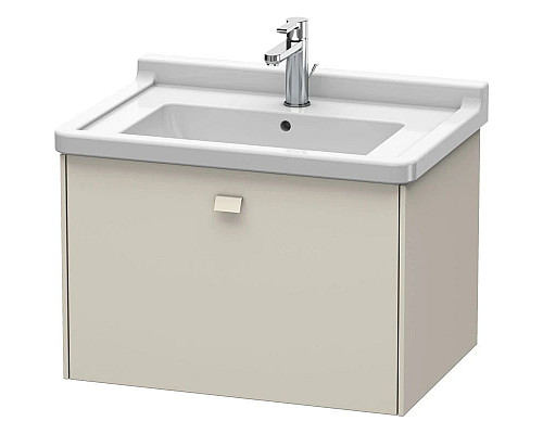 Приобрести Тумба тауп матовый 67 см Duravit Brioso BR404109191 в магазине сантехники Santeh-Crystal.ru