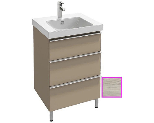 Приобрести Тумба дуб шампань 57 см Jacob Delafon Odeon Up EB990-E19 в магазине сантехники Santeh-Crystal.ru