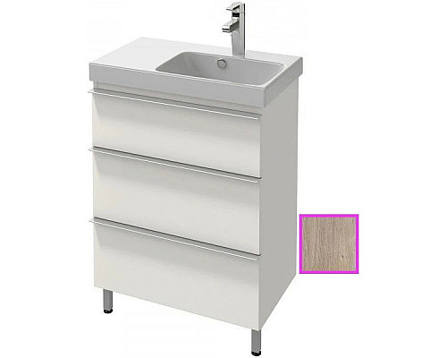 Приобрести Тумба квебекский дуб 62 см Jacob Delafon Odeon Up EB991D-E10 в магазине сантехники Santeh-Crystal.ru