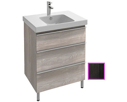 Купить Тумба черное дерево 67 см Jacob Delafon Odeon Up EB992-E15 в магазине сантехники Santeh-Crystal.ru