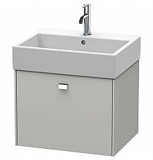 Тумба бетонно-серый матовый 58,4 см Duravit Brioso BR405301007