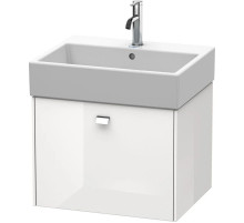 Тумба белый глянец 58,4 см Duravit Brioso BR405301022