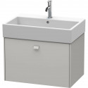 Тумба бетонно-серый матовый 68,4 см Duravit Brioso BR405400707