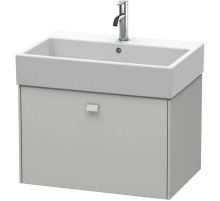 Тумба бетонно-серый матовый 68,4 см Duravit Brioso BR405400707