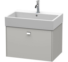 Тумба бетонно-серый матовый 68,4 см Duravit Brioso BR405401007