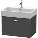 Тумба графит матовый 68,4 см Duravit Brioso BR405401049