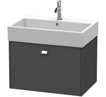 Тумба графит матовый 68,4 см Duravit Brioso BR405401049
