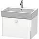 Купить Тумба белый матовый 68,4 см Duravit Brioso BR405401818 в магазине сантехники Santeh-Crystal.ru