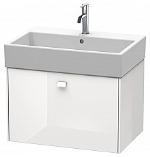 Тумба белый глянец 68,4 см Duravit Brioso BR405402222