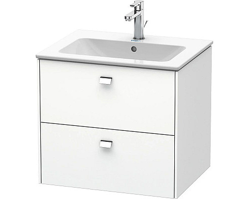 Купить Тумба белый матовый 62 см Duravit Brioso BR410101018 в магазине сантехники Santeh-Crystal.ru