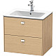 Заказать Тумба дуб 62 см Duravit Brioso BR410101030 в магазине сантехники Santeh-Crystal.ru