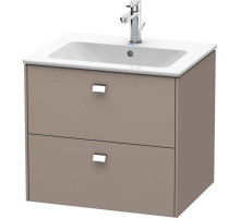 Тумба базальт матовый 62 см Duravit Brioso BR410101043