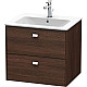 Купить Тумба каштан 62 см Duravit Brioso BR410101053 в магазине сантехники Santeh-Crystal.ru