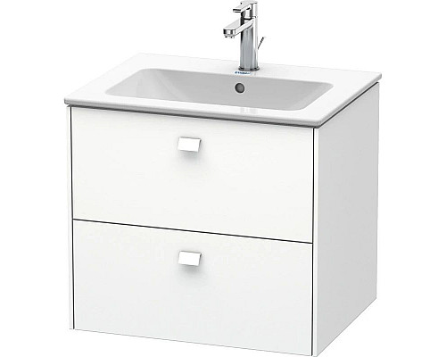 Приобрести Тумба белый матовый 62 см Duravit Brioso BR410101818 в магазине сантехники Santeh-Crystal.ru