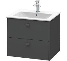 Тумба графит матовый 62 см Duravit Brioso BR410104949