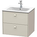 Тумба тауп матовый 62 см Duravit Brioso BR410109191