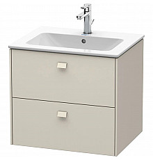 Тумба тауп матовый 62 см Duravit Brioso BR410109191