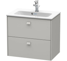 Тумба бетонно-серый матовый 62 см Duravit Brioso BR411000707