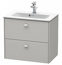 Тумба бетонно-серый матовый 62 см Duravit Brioso BR411000707