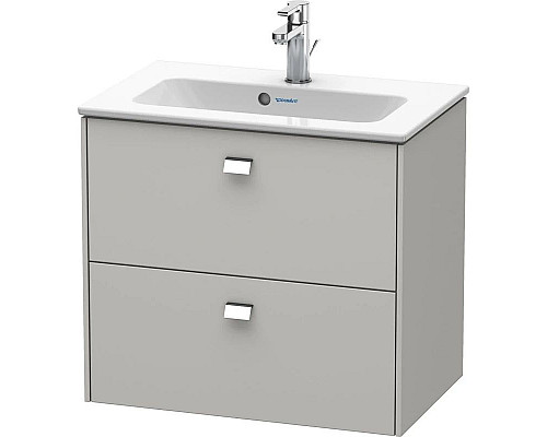Купить Тумба бетонно-серый матовый 62 см Duravit Brioso BR411001007 в магазине сантехники Santeh-Crystal.ru