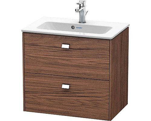 Купить Тумба темный орех 62 см Duravit Brioso BR411001021 в магазине сантехники Santeh-Crystal.ru