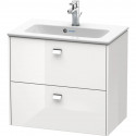 Тумба белый глянец 62 см Duravit Brioso BR411001022