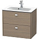Купить Тумба серый дуб 62 см Duravit Brioso BR411001035 в магазине сантехники Santeh-Crystal.ru