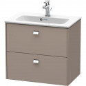 Тумба базальт матовый 62 см Duravit Brioso BR411001043