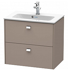 Тумба базальт матовый 62 см Duravit Brioso BR411001043