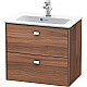 Купить Тумба орех 62 см Duravit Brioso BR411001079 в магазине сантехники Santeh-Crystal.ru