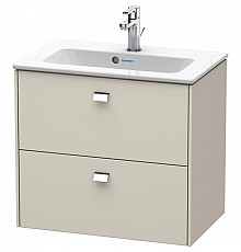 Тумба тауп матовый 62 см Duravit Brioso BR411001091