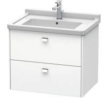 Тумба белый матовый 67 см Duravit Brioso BR414101018