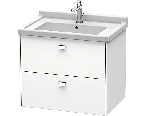 Приобрести Тумба белый матовый 67 см Duravit Brioso BR414101018 в магазине сантехники Santeh-Crystal.ru