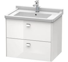 Тумба белый глянец 67 см Duravit Brioso BR414101022