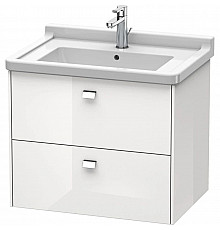 Тумба белый глянец 67 см Duravit Brioso BR414101022