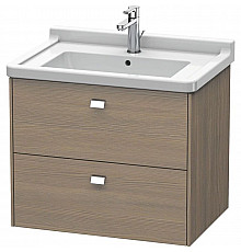Тумба серый дуб 67 см Duravit Brioso BR414101035