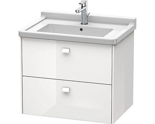 Заказать Тумба белый глянец 67 см Duravit Brioso BR414102222 в магазине сантехники Santeh-Crystal.ru