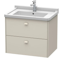 Тумба тауп матовый 67 см Duravit Brioso BR414109191
